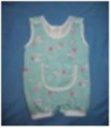 Боди-песочник с карманом (кулир)