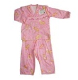 Пижама д/девоч. с рюшей (кулир)