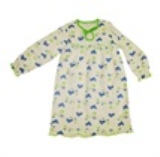 Сорочка д/девоч. с длин. рук. (кулир)